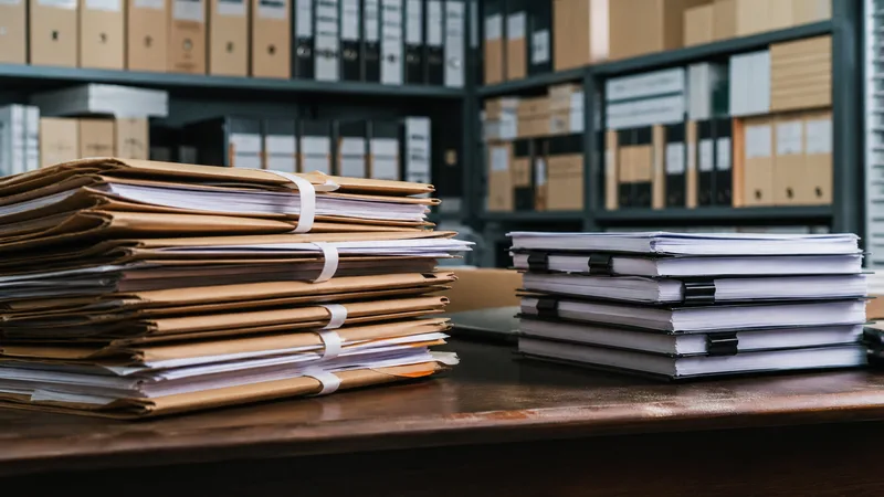 Archivo digital genérico para documentación de seguros y justicia
