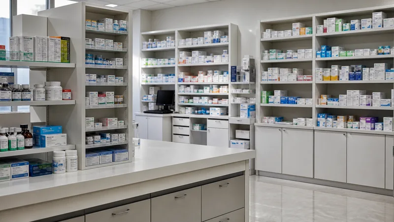 Farmacia institucional genérica preparada para la dispensación