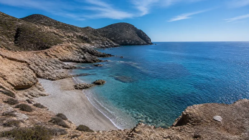 Cala volcánica genérica del litoral de Cabo de Gata