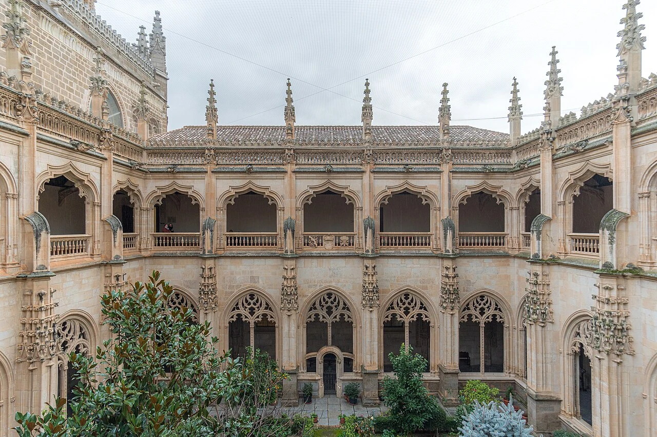 Dos plantas del claustro de San Juan de los Reyes